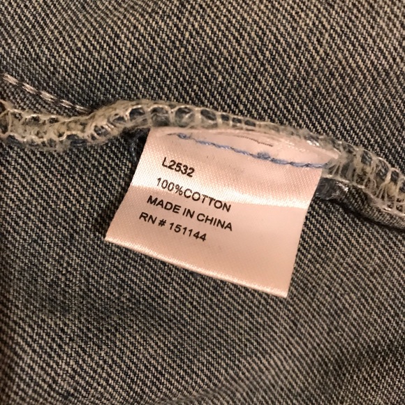 Anthropologie Lea & Viola Denim Jacket NEW - Picture 12 of 12